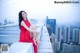 Beauty Crystal Lee ventured into blooming on the roof of a high-rise building (8 photos) P8 No.bc7eb8