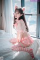 Myua 뮤아, [DJAWA] Catgirl in Pink Set.01 P12 No.f21f7d