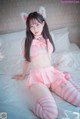 Myua 뮤아, [DJAWA] Catgirl in Pink Set.01 P1 No.2f6ded