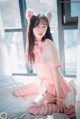 Myua 뮤아, [DJAWA] Catgirl in Pink Set.01 P10 No.12272a